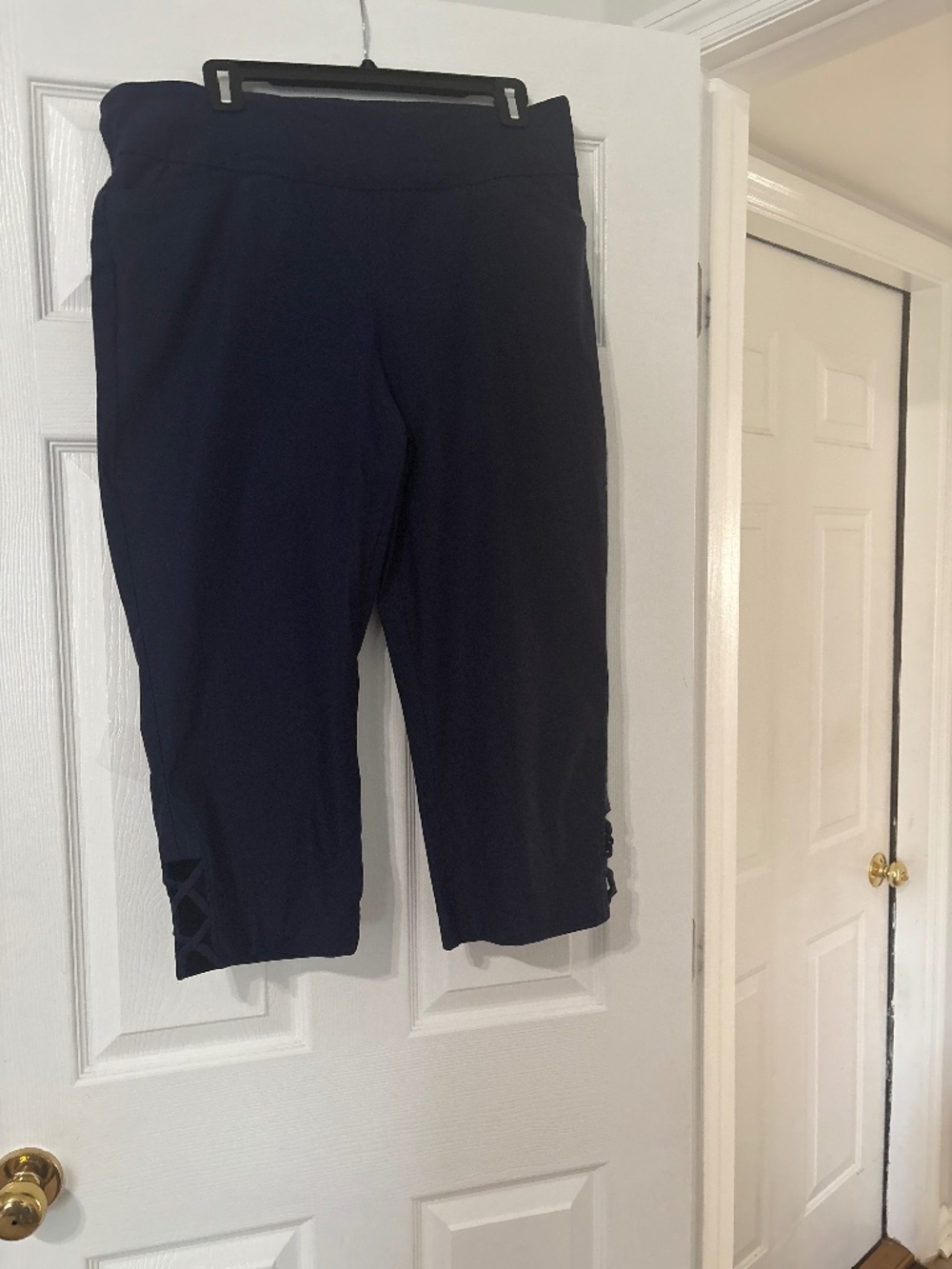 Women’s Kim Roger’s Navy Capri’s